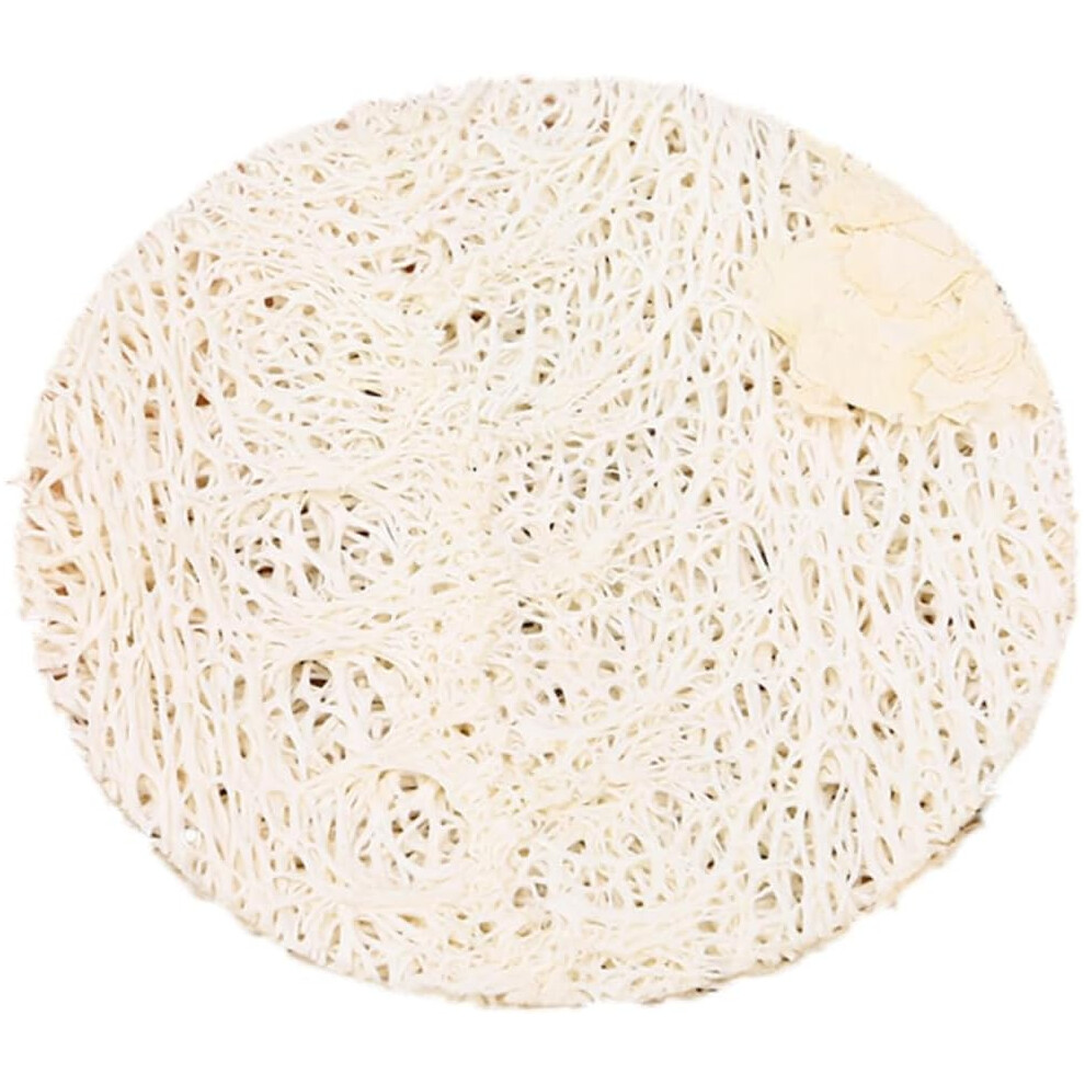 Hkhbjs 5Pcs Natural Luffa Shower Pads For Exfoliating Skin Bathing Pouf Scrubber For Deep Cleansing Gentle For Men And Women