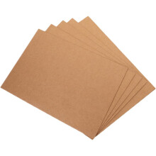 5 Blatt A4 Vintage Kraftkarton, 3 mm dick, blanko Zeichen- und Ölmalpapier