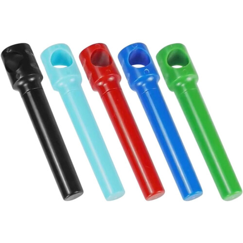 Ensemble de 5 tire-bouchons portables en acier inoxydable et polypropylène