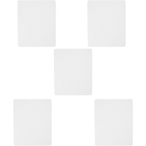 Blank Sublimation Mouse Pad 5pcs Jogos antiderrapantes e tapetes do mouse do desktop