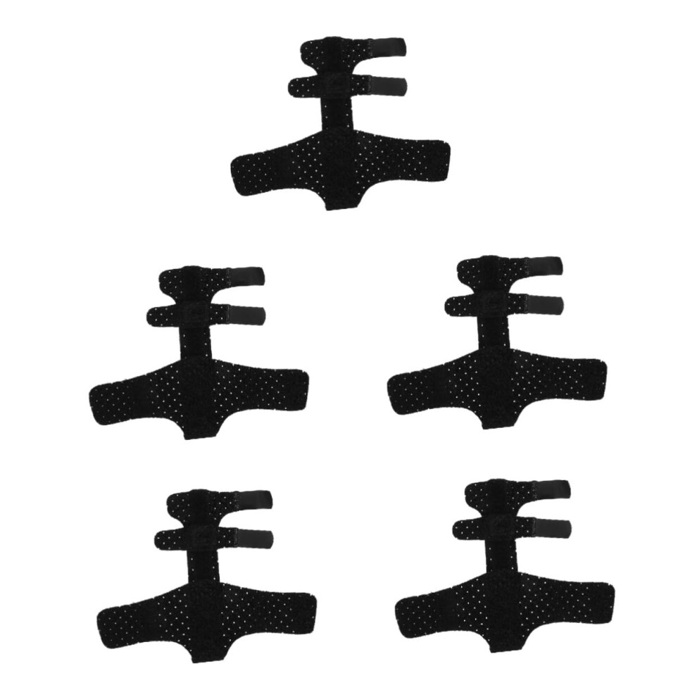 Hkhbjs 5Pcs Boys And Girls Finger Brace Wrist Wrap Finger Splint For Injured Boys And Girls Trigger Splint Cover