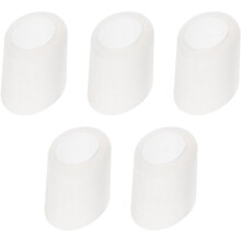 Lot de 5 manchons décoratifs en silicone pour bec verseur de théière, résistants à la chaleur et anti-brûlure