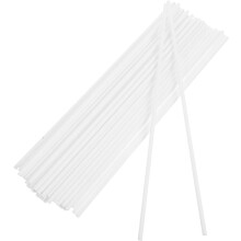 Bâtonnets diffuseurs d'huiles essentielles en fibre, 50 pièces, 25 cm, sans colle, pour le bureau et la chambre.