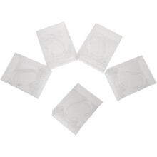 Műanyag óratartó doboz fekete talppal 74x50x88mm – 5 db-os órarendező tok, alkalmas