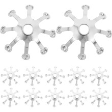 50 Stück Blumenhaarnadeln, DIY-Kopfschmuck-Accessoires für Mädchen, DIY-Accessoires