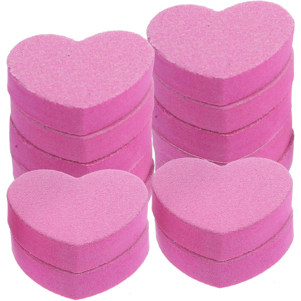 Hkhbjs Pink 50Pcs Double-Sided Nail Files And Buffing Blocks For Manicure And Pedicure Versatile Sponge Nail Art Tools