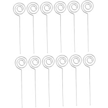 50 Stück Platzkartenhalter/Memo-Clips für Tischnummern, Speisenschilder, Veranstaltungen und Tischdekoration