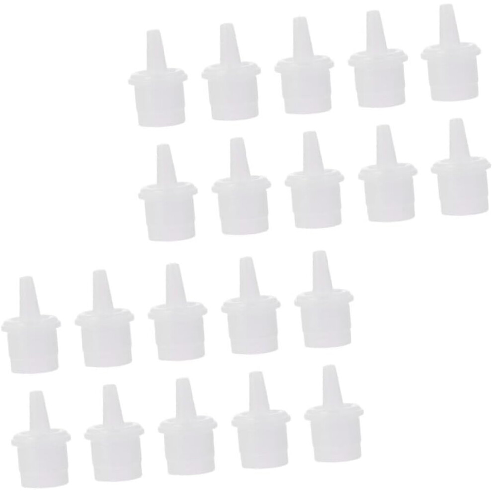 Hkhbjs 50Pcs Lash Bottle Nozzle Bottle Tips Accessories