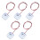 5pcs Human Scale Weighing Sensor Electronic Body Scale Half-Bridge Strain Gauge Cell 1
