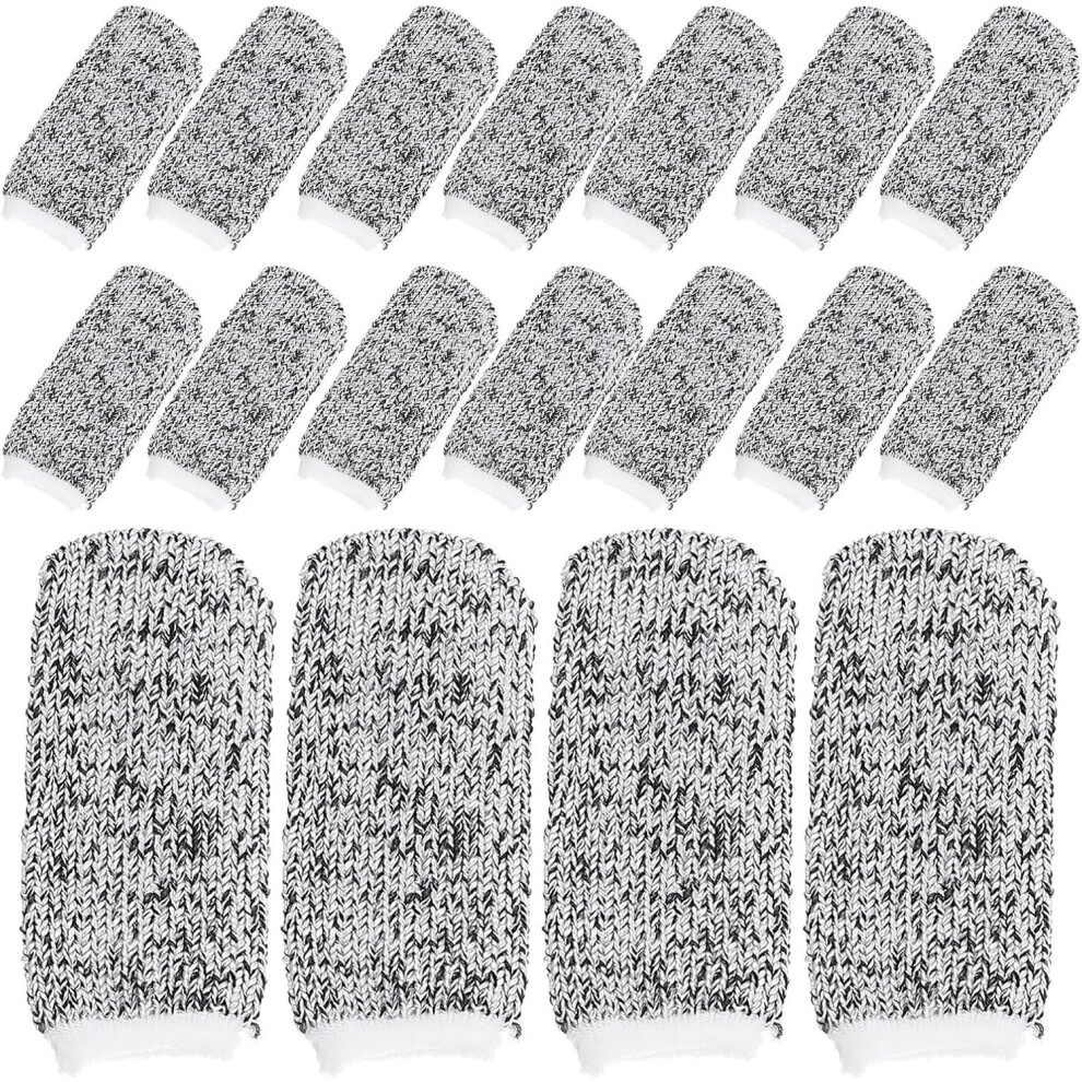 Hkhbjs 50Pcs Cut-Resistant Finger Cots For Kitchen Work Reusable Finger Guards