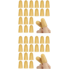 50 Stück Gummifingerüberzüge für Schreibhandschuhe, rutschfeste Fingergriffe
