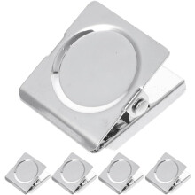 Stück 31 mm Edelstahl-Magnetclips (Bulldoggen-Stil) für Kühlschrankmagnete