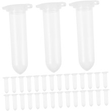 500 tubes à centrifuger de laboratoire en plastique, petits tubes à essai, couvercles