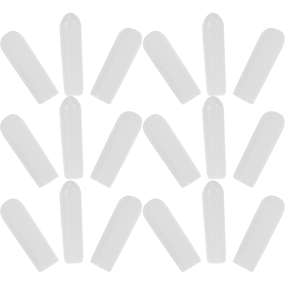500Pcs 3Mm Rubber End Caps For Wire Hanger Hooks, Screw Thread Protector Sleeves 5455468308208