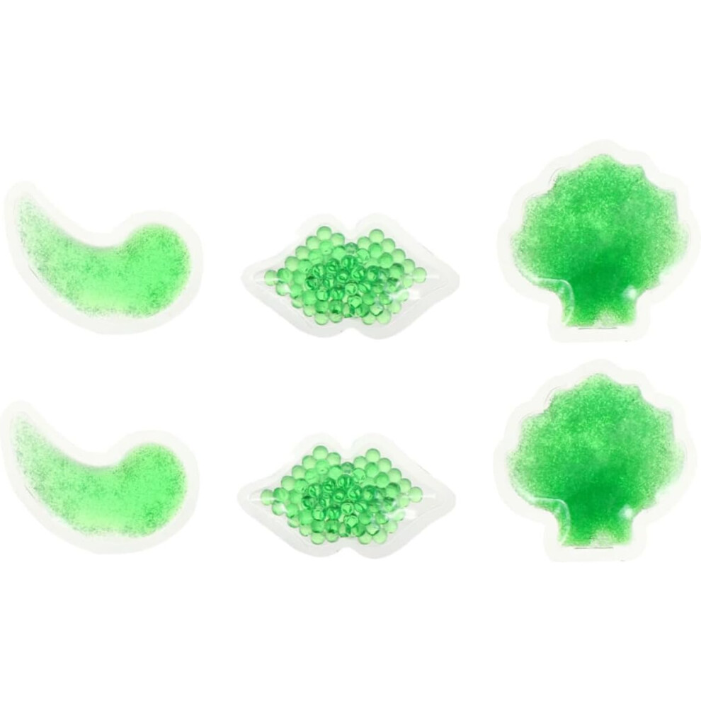 Hkhbjs 6Pcs Cold Compress Hot Compress Ice Pack Wrap For Eyes Lip Skincare Pain Relief Reusable Ice Packs