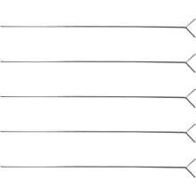5 Stück Y-förmiger tragbarer Angelrutenständer mit Erdungsstecker, einfache Wurfrutenhalterung, Angelrutenhalter