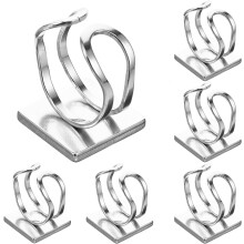Verstellbare Ringrohlinge aus Edelstahl für DIY-Schmuckherstellung, geeignet für Cabochon-Fassungen und Bastelbedarf