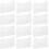 50Pcs Plastic Label Holders for Wire Shelving with Double Hooks, 100X55Mm Basket Tags 1