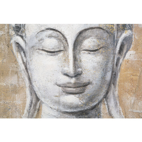 Dipinto su tela multicolore Buddha cm 80x3x120 1