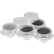 Farbiges Nagelglitzerpulver für Nagelkunst-Dekorationen für atemberaubende Maniküre-Effekte. Einfach anzuwenden für besondere Anlässe.