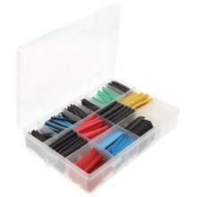 580pcs Heat Shrink Tubing for Wire Management Insulation Shrink Wrapping Kit for Industrial Use