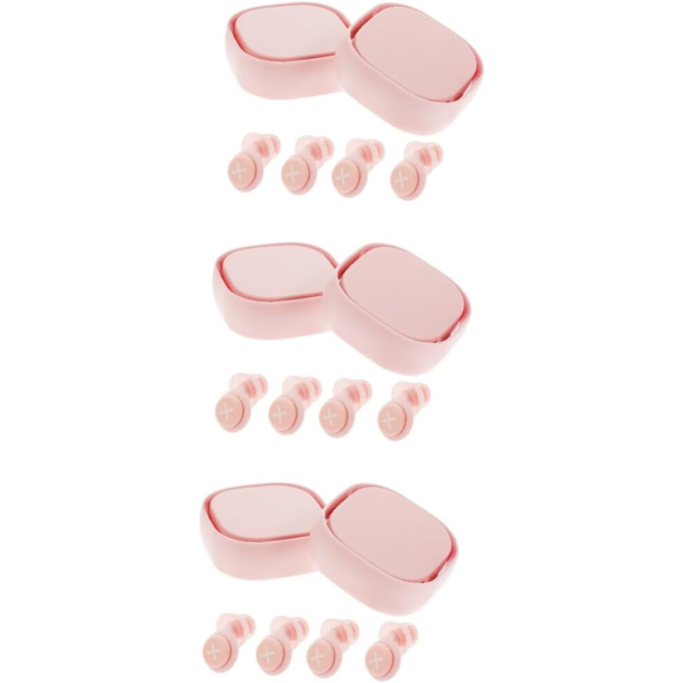6Sets Noise Reduction Ear Plugs Invisible Multipurpose Earplugs 5455468019388