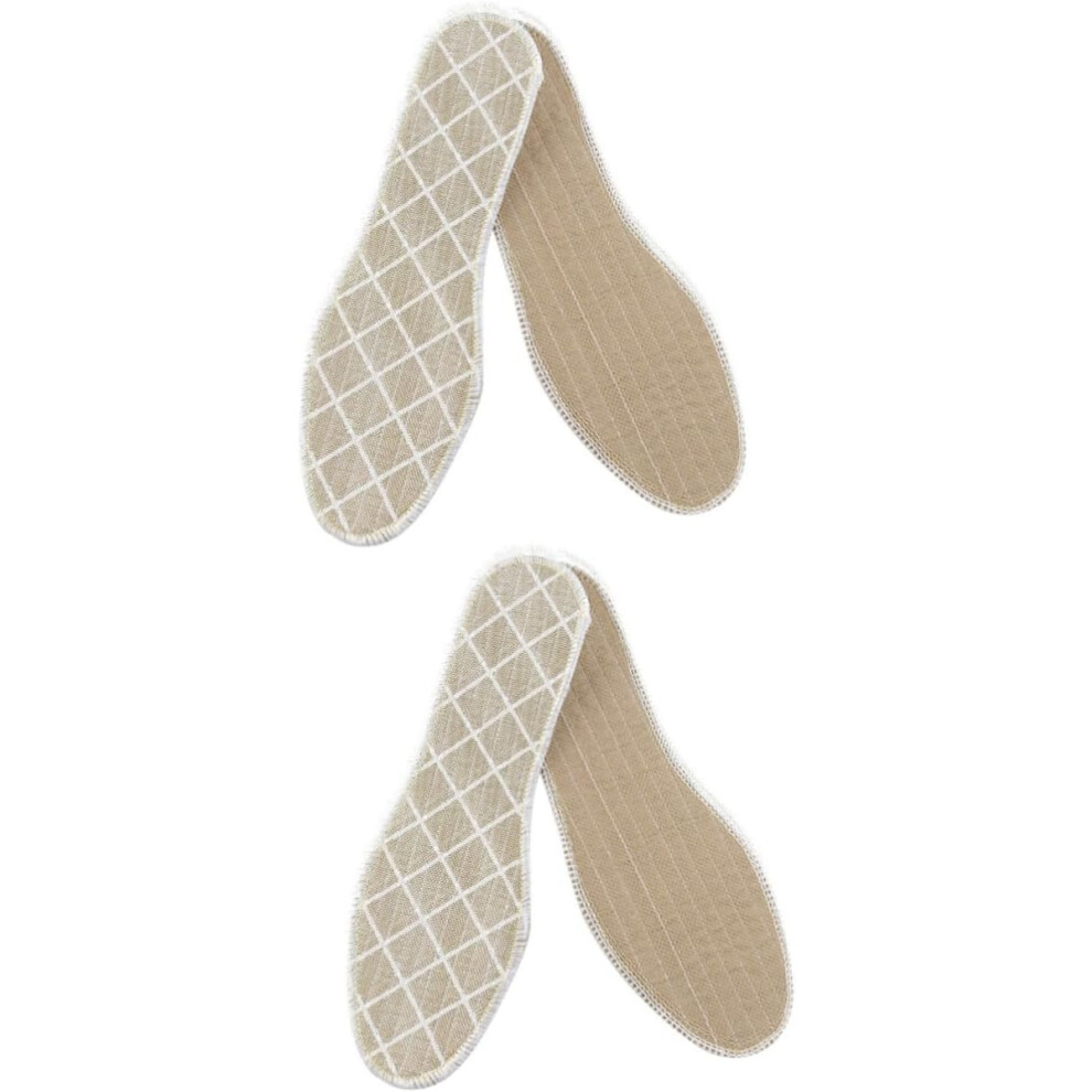 Hkhbjs 6Pairs Bamboo Insoles Shoe Cushions Sweat Absorption Insoles Foot Care Supplies