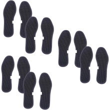 6pairs Activated Charcoal Shoe Pads Bamboo Foot Care Insoles for Men Sports Shoes Odor