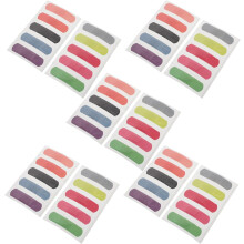 50 stuks elastische sportverbanden van cartoonstof, 72 x 19 mm, ademend, comfortabel, niet-klevend, voor pols en vingers.