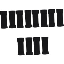 Lot de 6 paires de manchons de compression hypoallergéniques pour les bras et les mollets, adaptés au fitness.