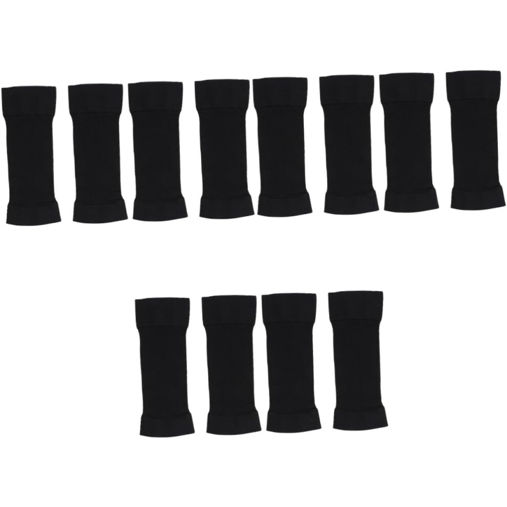 Hkhbjs 6Pairs Skin-Friendly Arm Lymphedema Sleeves Elastic Calf Sleeve For Fitness