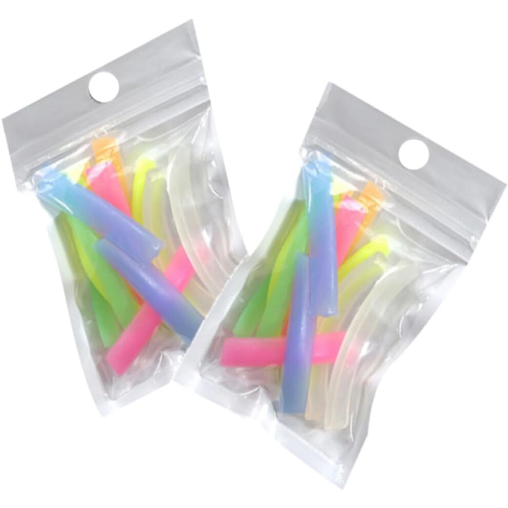 Hkhbjs 6Pairs Rainbow Silicone Gasket Eyelash Extensions Tool Eye Stickers For Beauty Salons