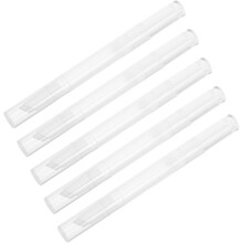 Lot de 5 stylos à fond de teint à spirale, tubes de gloss vides, stylos distributeurs de maquillage liquide