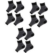 6 Paar Kompressionsstrümpfe gegen Plantarfasziitis – Knöchelunterstützung und Schmerzlinderung für Damen