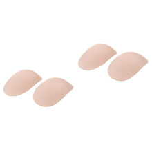 4pairs Adhesive Shoulder Pads for Women Shoulder Enhancer Pliable Straps Massage Slip Pad