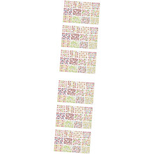 6 vellen fruitnagelstickers, zelfklevende nagelstickers voor manicure, eenvoudig aan te brengen, elegant fruitdesign