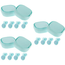 6sets Noise Reduction Earplugs Invisible Silicone Swimming Ear Plugs
