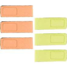 6pcs Fishing Rod Tie Down Straps High Elastic Neoprene Rod Holder Wraps Protective Belt