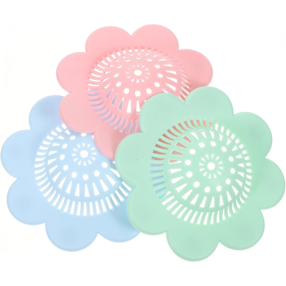 6Pcs Kitchen Sink Strainer Filter Set With Silicone Drain Covers, Wide Rim Sink Strainers 5455468317392