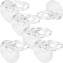 Porte-brosses à dents mural (lot de 6) - Fixation adhésive forte - Étagère de rangement pour salle de bain