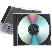 6 plastikowych pudełek do przechowywania płyt CD DVD w kwadratowych obudowach z funkcją numerowania i miejscem na notatki