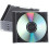6pcs CD DVD Storage Boxes Plastic Square Cases with Numbering Function and Liner Notes Holder 1