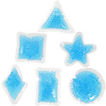 6pcs Cold Compress Hot Compress Gel Ice Pack Reusable Cooling