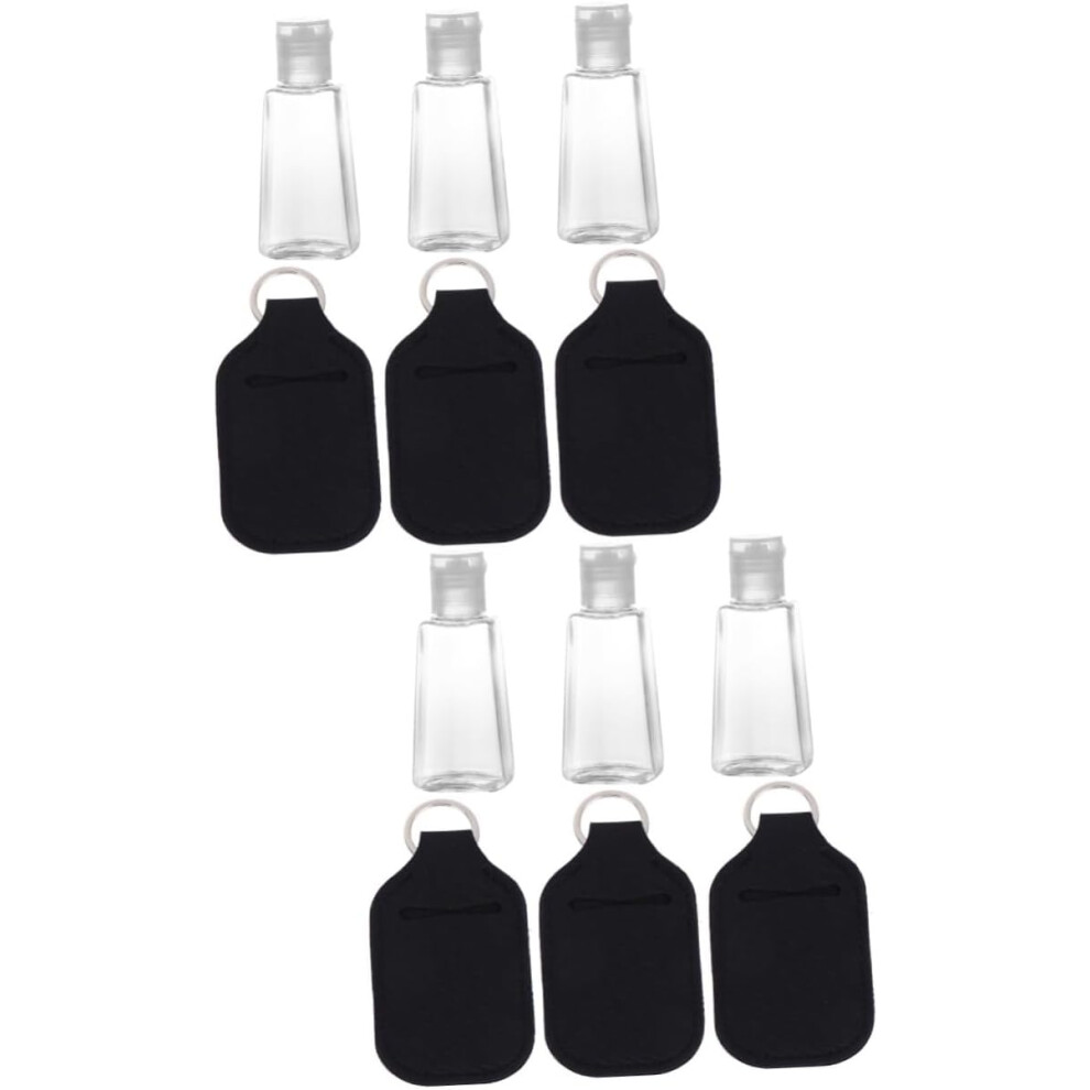 Hkhbjs 12Pcs Travel Toiletries Perfume Bottle Cover Travel Bottle Refillable Portable Neoprene Cap For Cosmetics