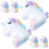 Lot de 6 taille-crayons licorne mignons, style kawaii 1