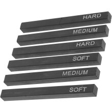 6pcs Black Coal Charcoal Bars Sketching Set for Students and Artists