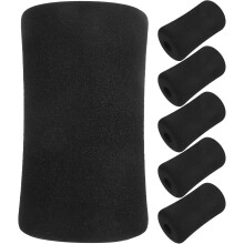 6Pcs Leg Extension Machine Covers Foam Pads, 75Mm Outer Diameter Exercise Roller Replacement