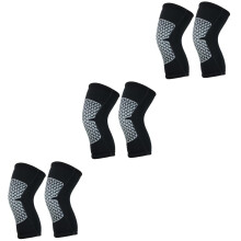 6er-Pack Outdoor-Knieschoner, Sport-Beinschützer, dehnbare Kniebandagen