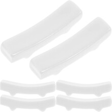 Lot de 6 repose-baguettes/porte-cuillères en céramique, style rustique simple et élégant, empêchant les baguettes de rouler.
