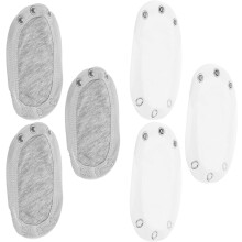 Lot de 6 rallonges pour barboteuse en coton, body allongeant pour nouveau-nés et jeunes enfants, à utiliser sur un tapis de jeu.